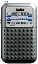 Kaito KA200S Pocket AM/FM Radio, Gray picture