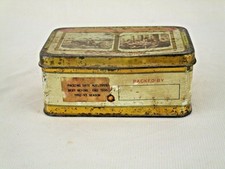 Vintage 'The Gathering of Saffron Spain' Litho Tin Box: Advertising Keepsake picture