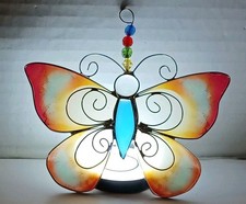 Stained Glass Butterfly Suncatcher 5.5