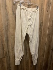 VTG USGI US Lightweight 50% Wool/50% Cotton Drawers Long Underwear X-Large 1976 picture