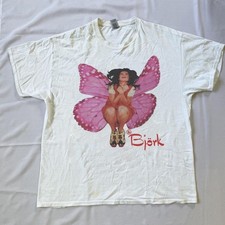 Vintage BJORK Tee Unisex Short Sleeve Shirt S-5XL BL310 picture
