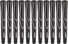 JumboMax Tour Series Swing Golf Grips Black & Silver Choose Size Quantity picture