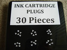 30 Qty. Refill Ink Cartridge Silicone Plug Ink Printer Cartridge Easy Fill Plugs picture