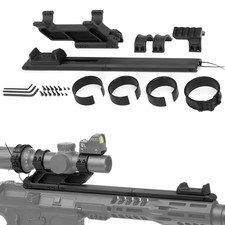 30mm/34mm Scope Mount Fast Zoom Quick Switch w/RMR Red Dot Top Mount For Rifle picture