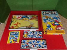Vintage 1981 Smurf Colorforms Play Set Complete Box 24 Pieces Playboard Booklet picture