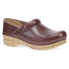 Dansko Women's Professional Clog - Cordovan Milled Leather with Rocker Bottom picture