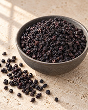 Whole Dried Elderberries Sambucus nigra Bulk Botanical Ingredient picture