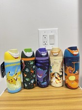 POKEMON x OWALA Water Bottle FULL SET OF 5 IN HAND SOLD OUT COMPLETE SET picture