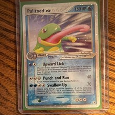 Politoed EX Unseen Forces Holo Rare Pokemon 107/115 MP-HP picture