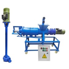 220V Farm Organic Fertilizer Solid-Liquid Separator Manure Dewatering Machine picture