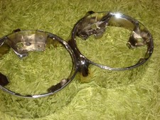 1962  98 or 88 Oldsmobile chrome headlight benzel  rechrome nice  picture