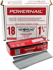 Powernail L175185 18-Gauge 1-3/4-Inch Length Powercleats Flooring Nails (5000ct) picture