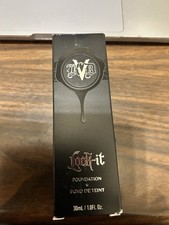 New KVD Kat Von D Lock-It Foundation 1 fl oz Medium 52 warm picture