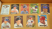1992 Donruss Diamond Kings Insert Baseball Card Lot (9) Boggs Molitor Kruk picture