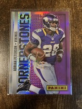 2013 Prizm Cornerstones Adrian Peterson Purple Prizm /49 #21 Vikings  picture
