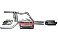 99-08 Chevrolet Silverado GMC Sierra Dual Exhaust Includes Flowmaster Super 44 picture
