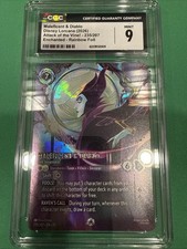 2026 DISNEY LORCANA ENCHANTED MALEFICENT & DIABLO EVIL INCARNATE CGC 9 (PSA) picture