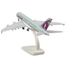 1/400 20cm Aircraft Qatar A380 Alloy Plane Model Plane Airplane Display Scene picture