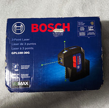 Bosch GPL100-30G 3 Point Self-Leveling Green Laser Level Blue/Black/Red picture