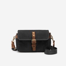 ONA The Bowery Camera Bag-Black Colored-Canvas Brand New-Free Shipping picture