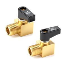 2PCS Brass Air Compressor Drain Valve 1/4