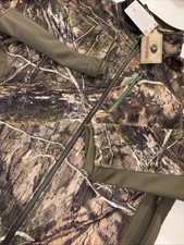 L.L. Bean X Mossy Oak Camo Full Zip Ridge Ranger Soft Shell Jacket Men’s LG DNA picture