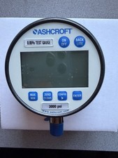 Ashcroft Digital Test Gauge Model Number: 302089SD02LXB13000 ( 3000 psi ) NEW picture