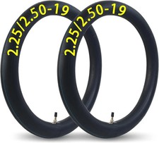 2-Pcs 2.25/2.50-19 Inner Tube 2.25-19 2.50-19 Tube | 70/100-19 Dirt Bike Tube picture