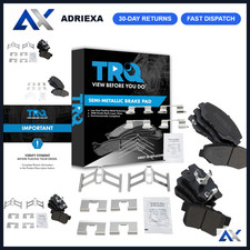 Front & Rear Semi-Metallic Brake Pad Set for Enhanced Stopping Power & Durabilit picture
