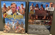 Glass Onion: A Knives Out Mystery (2022) DVD, New, Sealed picture