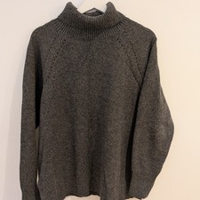Knit Turtleneck GAP Sweater (Large) Fishermen, Minimalist, Dark Academia Cabin picture