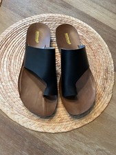 AEROSOFT WOMEN'S FLAT BACK SLIDE SANDALS - SIZE 38 picture