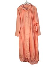 Athleta Women’s Trade Winds Jacket Hooded Full Zip Coral Large Travel New $249 picture