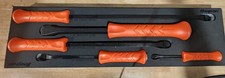 Snap-on Tools NEW 5pc ORANGE Prybar Chisel Foam Set SPBSDC705FO picture