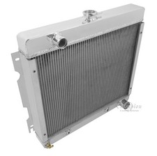 70 71 72 Dodge Dart 4 Row KR Champion Aluminum Radiator picture
