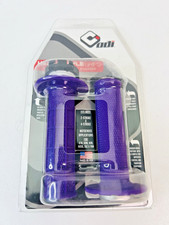 ODI MX V2 Lock-On Half Waffle Grips Purple H36HWPR 117mm picture