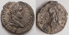 Caracalla AR Denarius RESTITVTOR VRBIS Roma Shield RIC IV 166 Roman Coin picture