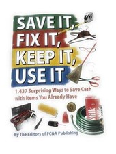 Save It, Fix It, Keep It, Use It - Hardcover - VERY GOOD picture