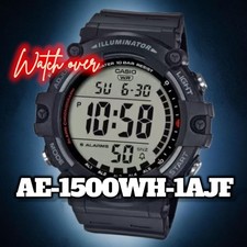 Casio AE-1500WH-1AJF Digital Watch, 10-Year Battery, New from Japan picture