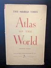 The Times Atlas Of The World Vol. III Northern Europe 1955 picture