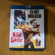 Olive Films The Night of the Grizzly (Blu-ray) Western w/ Interview Clint Walker picture