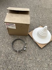 1/2 Dozen Everguard TPO Plus White Vent Boot 1” To 6” 8513920 Roofing Supplies picture