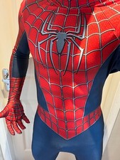 Spider-Man Raimi Tobey Maguire Spiderman Cosplay Costume Suit Adult Jumpsuit picture