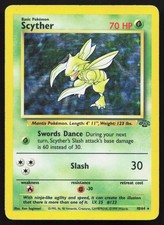 Scyther 10/64 Jungle Pokemon Holo picture