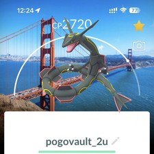 Pokémon | Shiny Rayquaza San Francisco Golden Gate Background picture