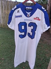 VINTAGE DALLAS DESPERADOS AFL AUTHENTIC TEAM ISSUED HENDERSON 93 JERSEY SZ XXL picture