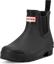 NEW Hunter Women's Original Chelsea Rubber Boots - Variety (BLACK-GREEN-RED) picture