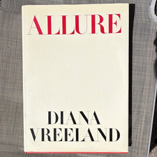 Diana Vreeland Allure Hardcover 1st Ed Illustrated Dust Jacket Inscribed picture