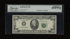 DBR 1977 $20 FRN Boston Fr. 2072-A Legacy 45 PPQ Serial A43511890A picture