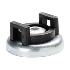26b Magnetic Cable Tie Mount UV Black QTY 100 picture